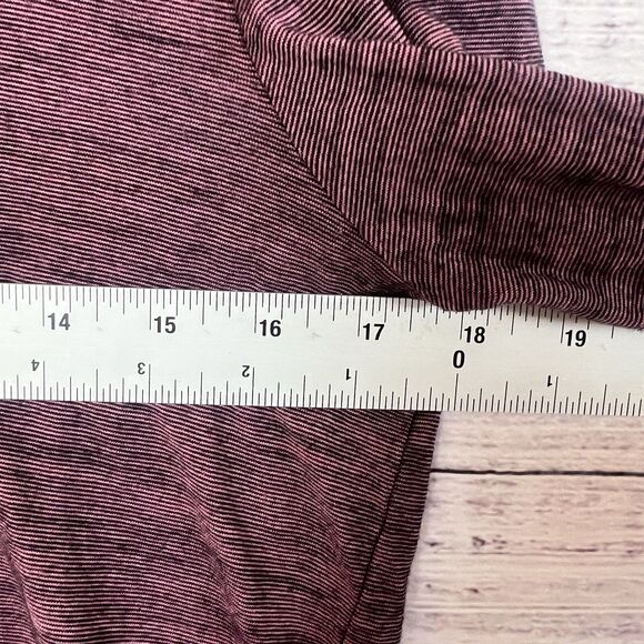 Bombas Base Layer Women's S Merino Wool Blend Long Sleeve Heathered Burgundy - Picture 6 of 7